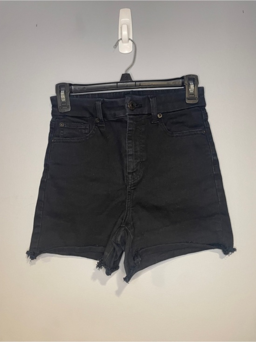 American Eagle Next Level Stretch Hi Rise Shortie Black Women’s Size 2